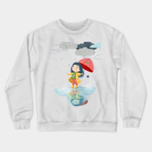 rainy day Crewneck Sweatshirt